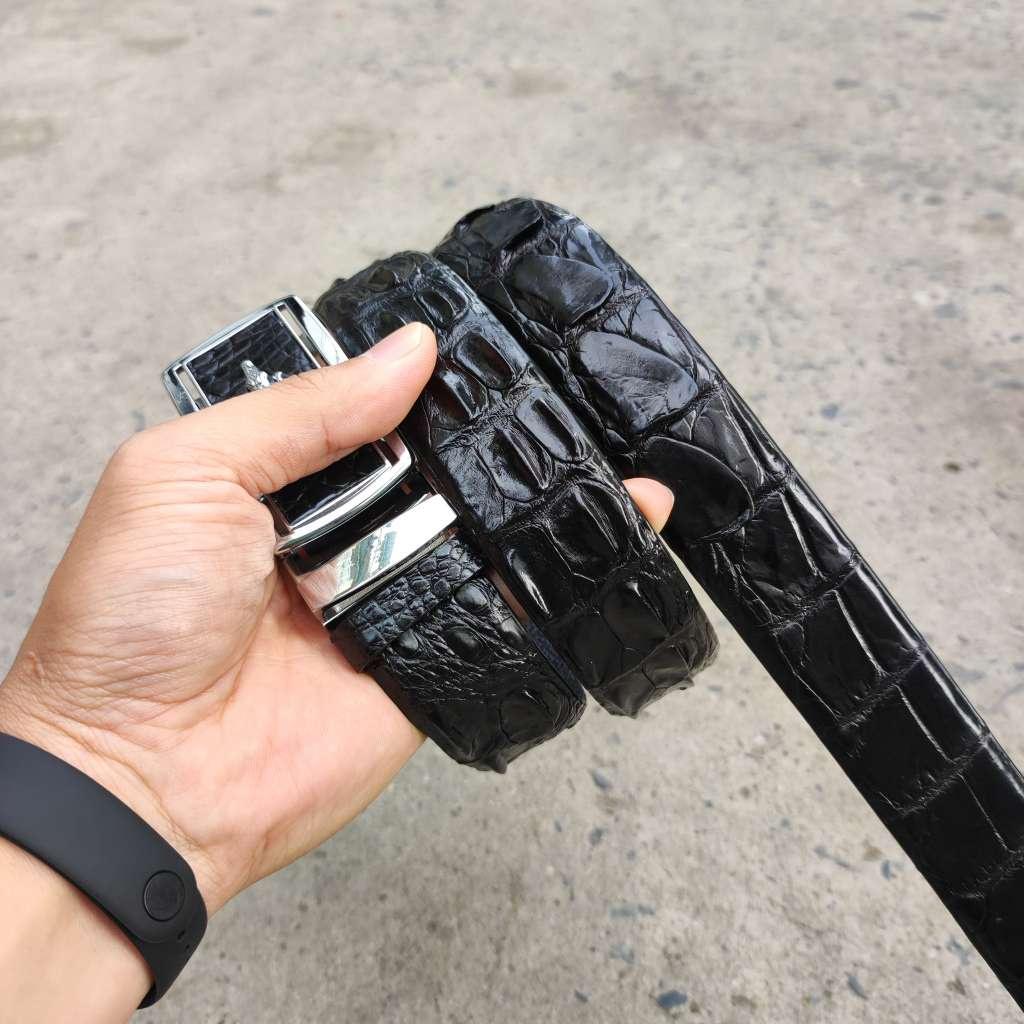 Thắt Lưng Cá Sấu Liền Nguyên Tấm GAI LƯNG N23D1