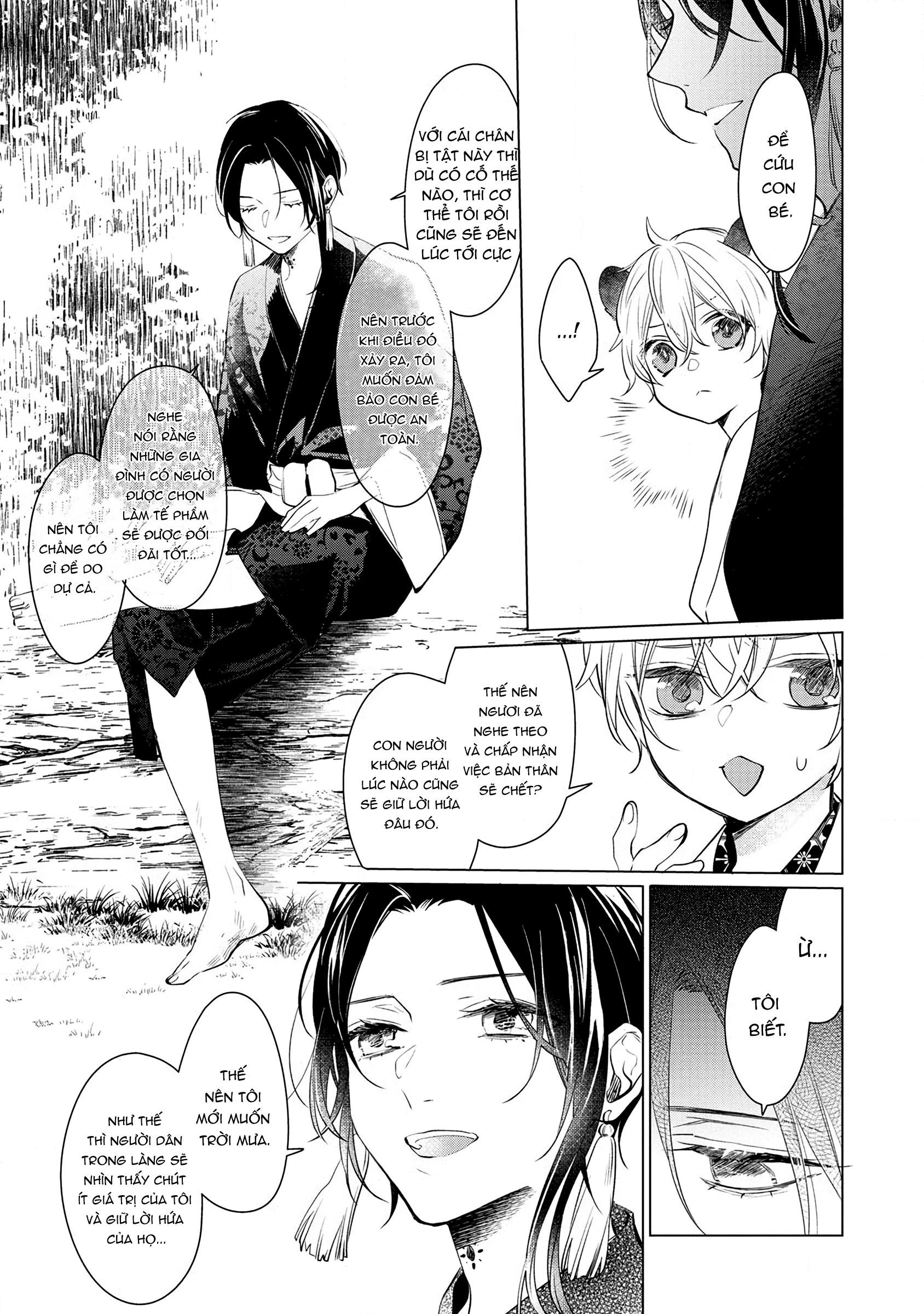 vị thần diều hâu & tế phẩm đáng thương chapter 2 15