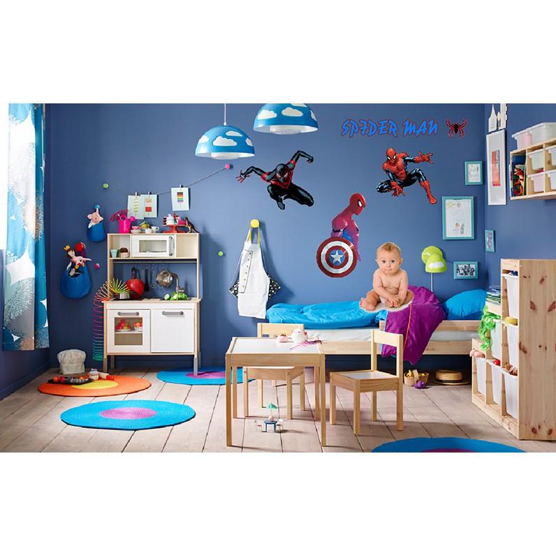 DECAL TRANG TRÍ PHÒNG BÉ SPIDER MAN SỐ 2
