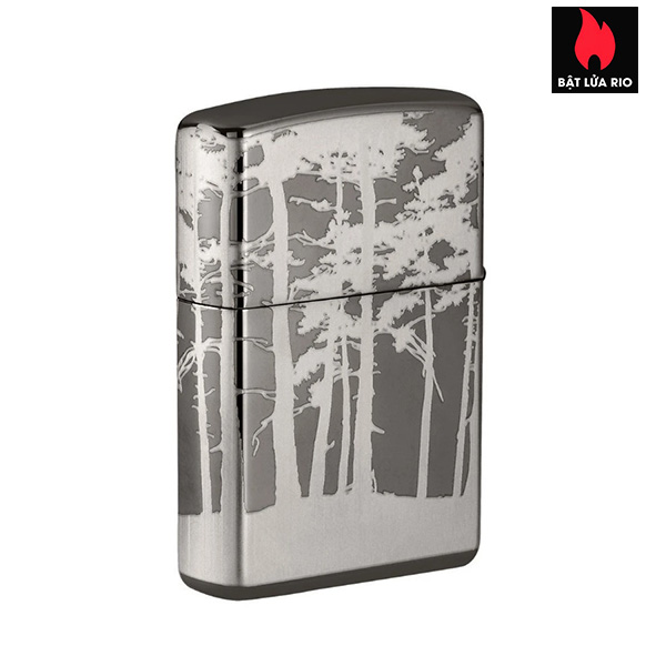 Bật Lửa Zippo 49247 – Zippo Squatchin’ In The Woods Black Ice