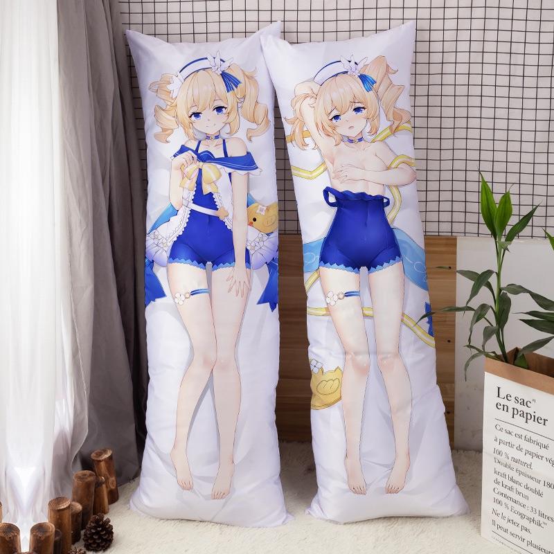 2D Genshin Tác Động Dakimakura Đẹp Trai Kaeya Tiểu Gối Ôm Sát Cơ Thể Gối Anime Nhật Bản Game Áo Gối Otaku Pilow 150X50