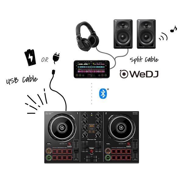 Bàn chơi DJ PIONEER DDJ-200 (Dành cho người mới bắt đầu)