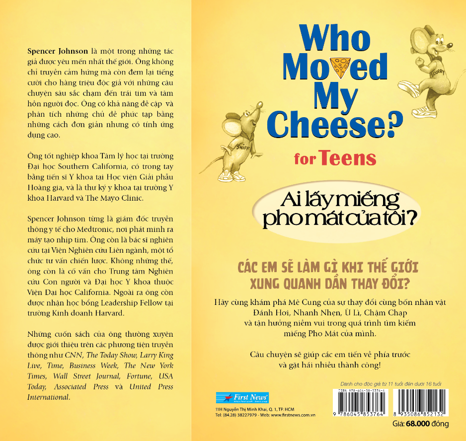 Sách Ai Lấy Miếng Pho Mát Của Tôi ? Phiên Bản Dành Cho Độc Giả Trẻ