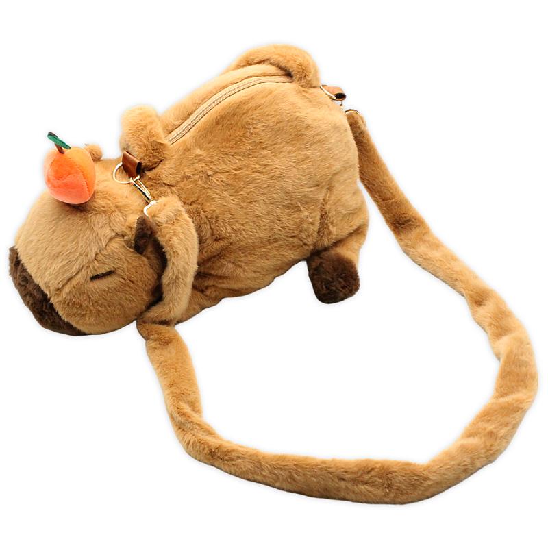Túi Vải Hình Capybara - WanLongDa 70-3 - Màu Nâu