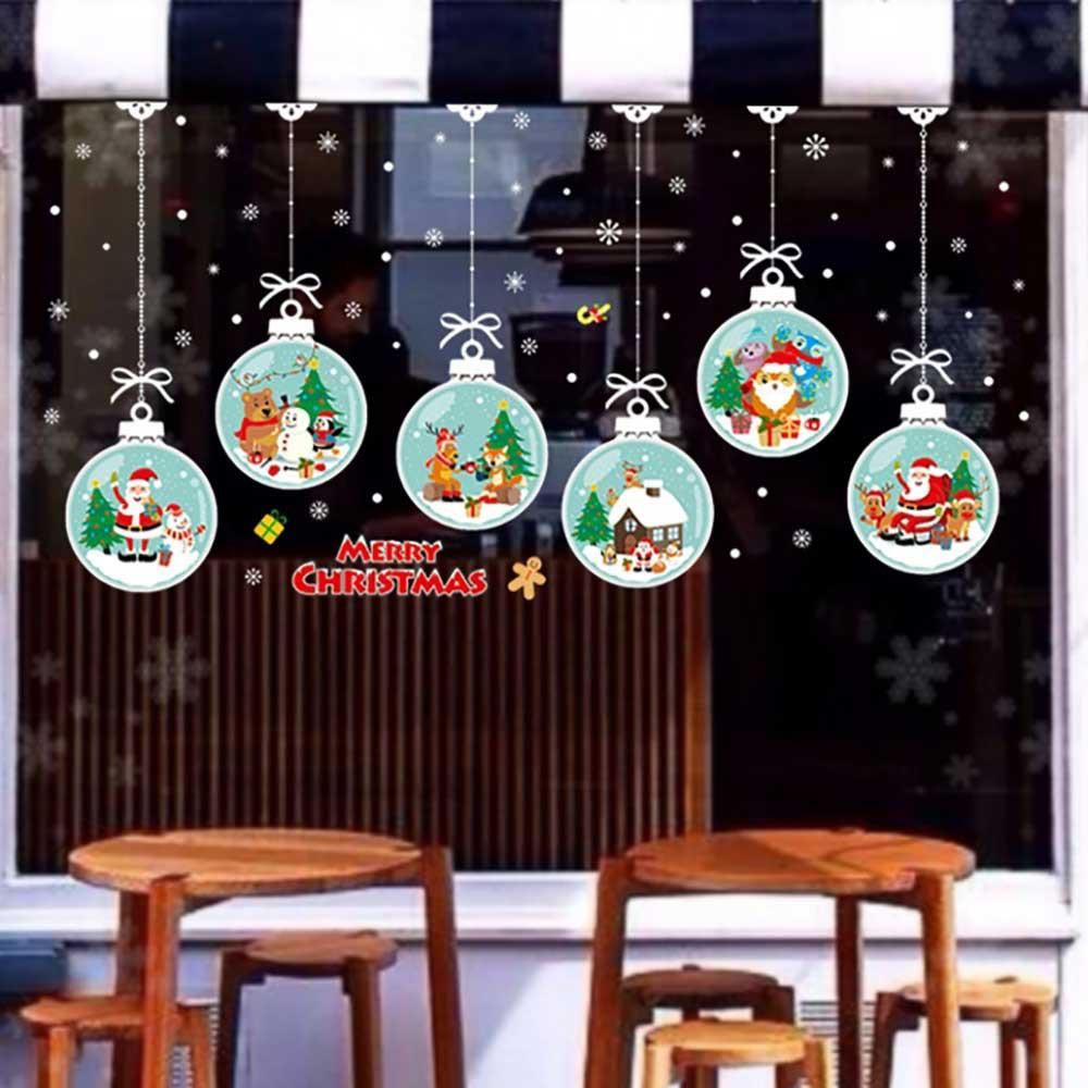 DECAL TRANG TRÍ NOEL 2 MẶT 2021 SỐ 16
