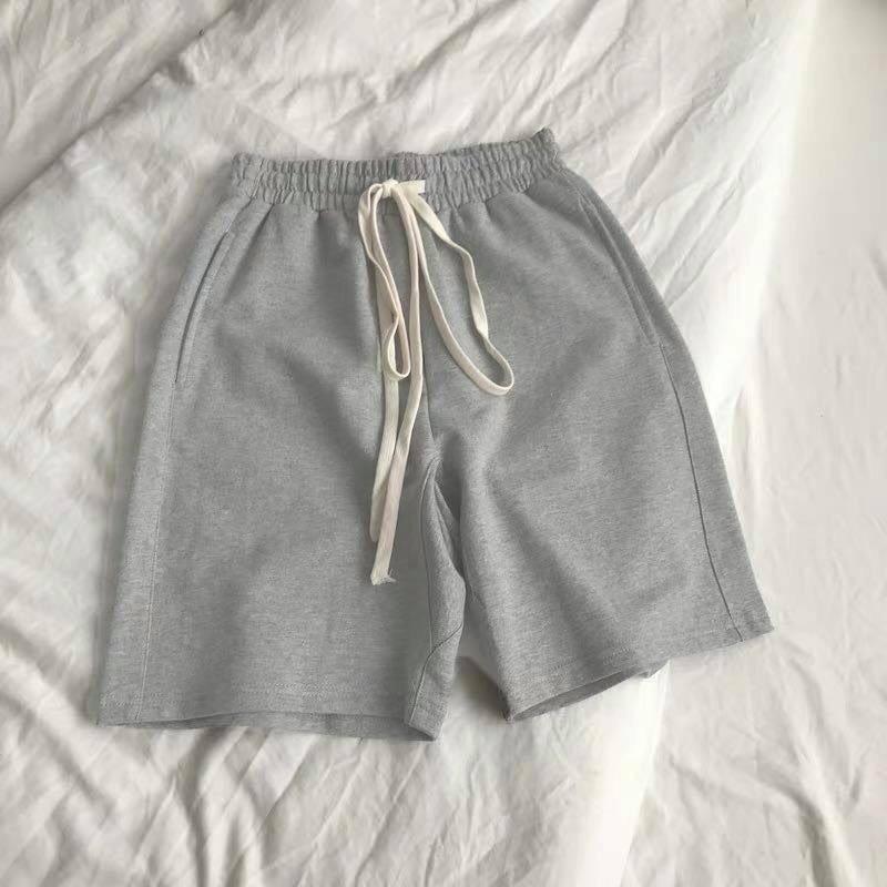 Quần short Unisex ́ ̉ ̣̂ Quần đùi chất nỉ da cá, Nam nữ đều mặc được