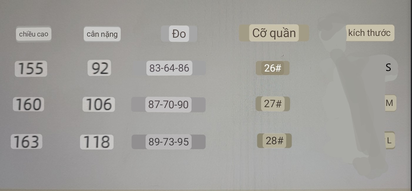 Quần tây satin