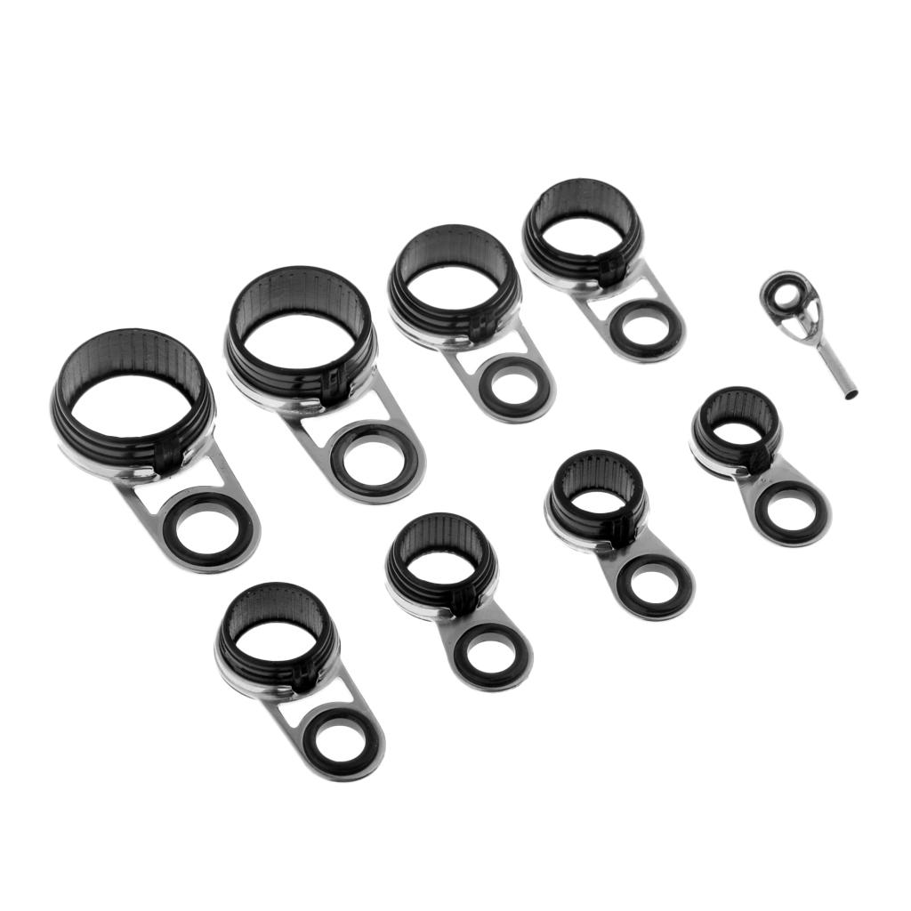 9 Chiếc Cần Sửa Chữa Bộ Cần Câu Hướng Dẫn Viên Vòng Mắt Dây Chuyền Nhẫn Tự Làm Công Cụ Đánh Bắt Cá