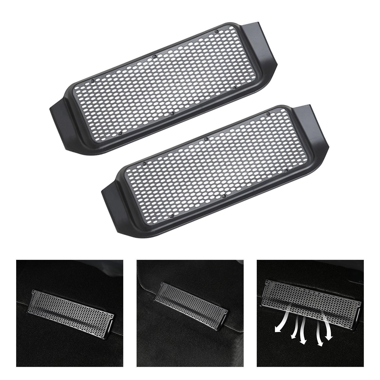 2Pcs under Seat Air Vent Dustproof  Accessories for