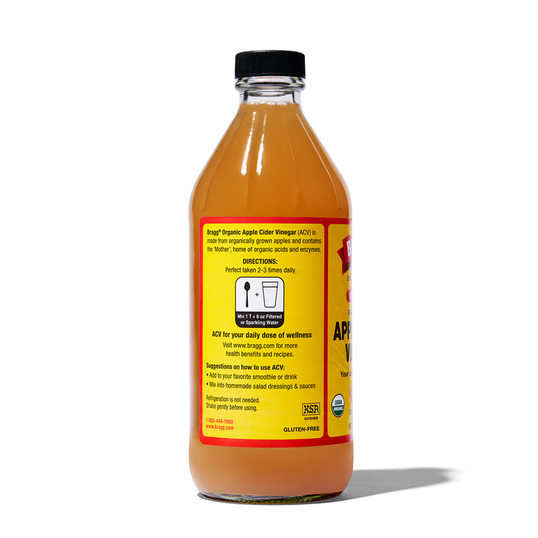 Giấm táo hữu cơ Bragg - Organic Apple Cider Vinegar