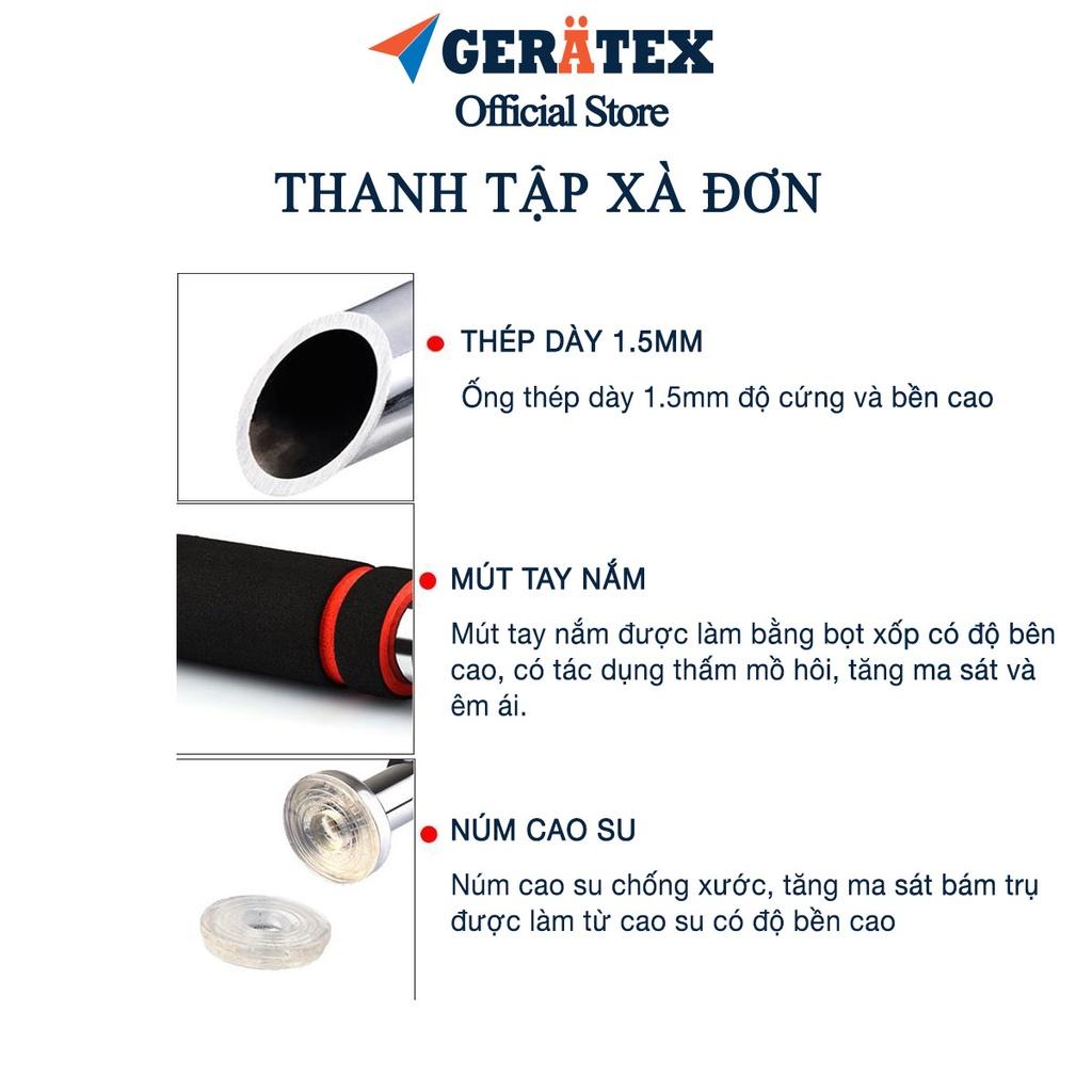 Thanh tập xà đơn Gerätex treo tường gắn cửa nhiều cỡ từ 60-130cm tập gym tại nhà