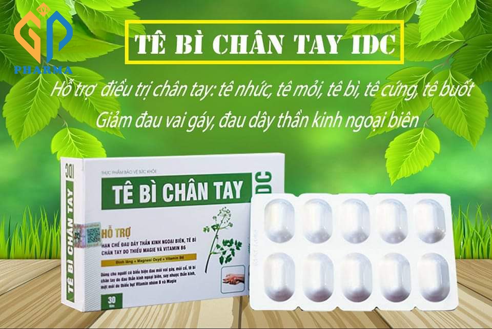 TÊ BÌ CHÂN TAY IDC GIÚP HẠN CHẾ ĐAU DÂY THẦN KINH NGOẠI BIÊN, TÊ BÌ CHÂN TAY, ĐAU MỎI VAI GÁY