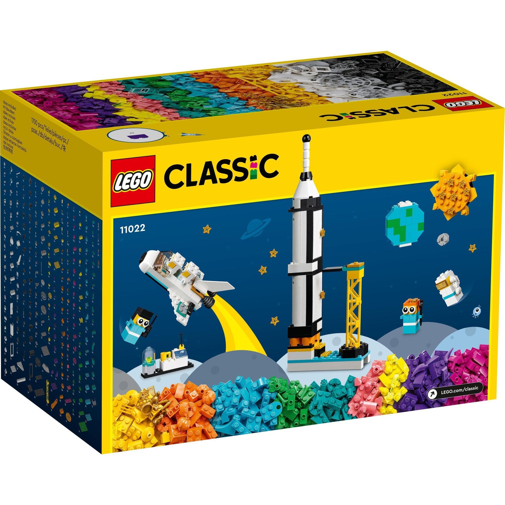 LEGO Classic 11022 Bộ lắp ráp sáng tạo chủ đề không gian (1700 chi tiết)