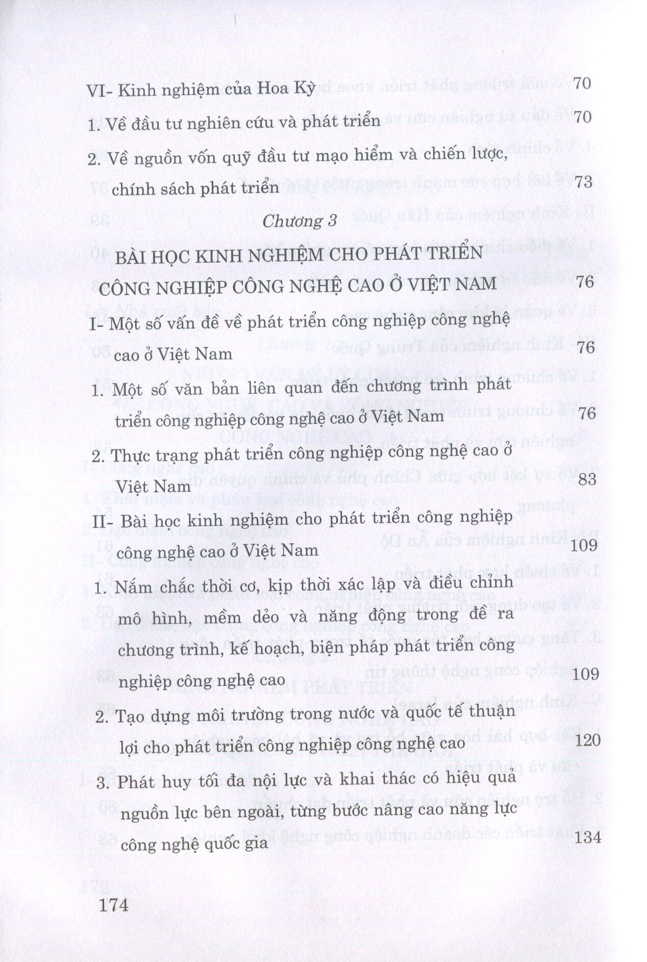 Phát Triển Công Nghiệp Công Nghệ Cao - Kinh Nghiệm Và Bài Học Cho Việt Nam