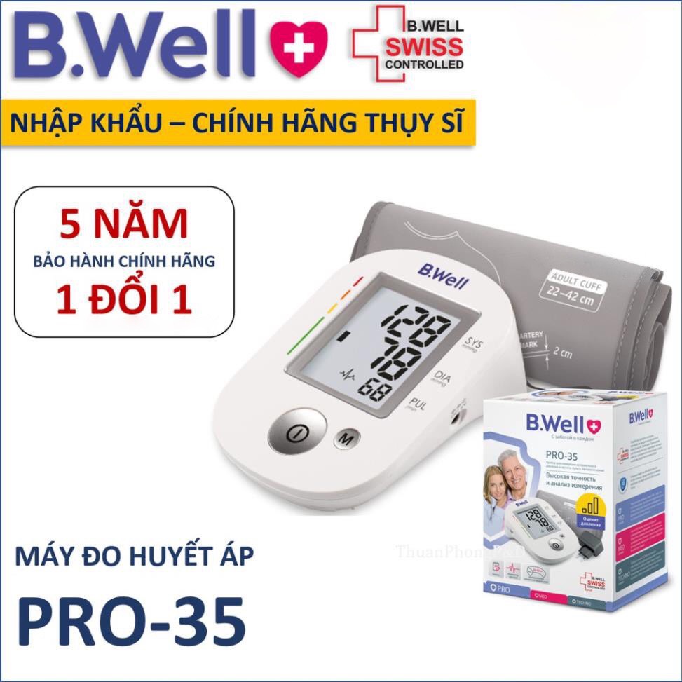 Máy đo huyết áp bắp tay B.Well Swiss PRO-35