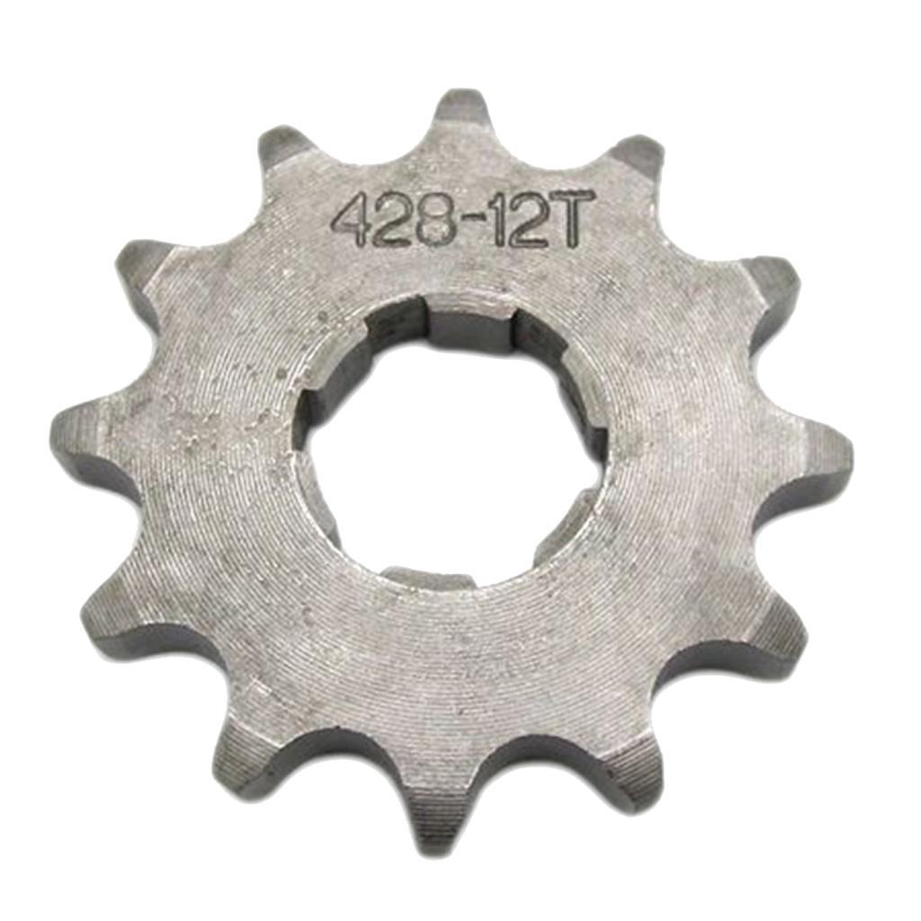 12T 20mm 428 Chain Front Sprocket Cog for Quad Dirt Bike