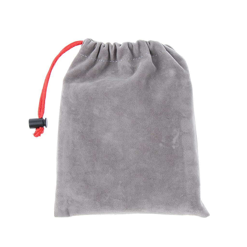 175ml Titanium Pocket Flask Hip Flask Alcohol Drink Flask with Funnel & Carrying Bag