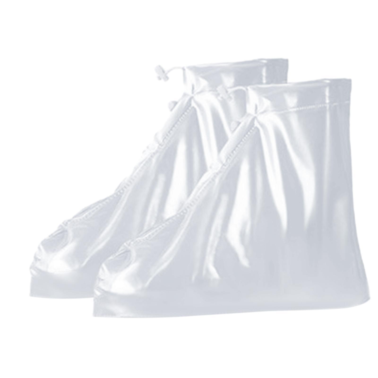 Waterproof Shoe Covers, Boot Covers Shoe Covers for Rain Overshoes Reusable Over Shoes Galoshes Shoe Protectors with Zipper