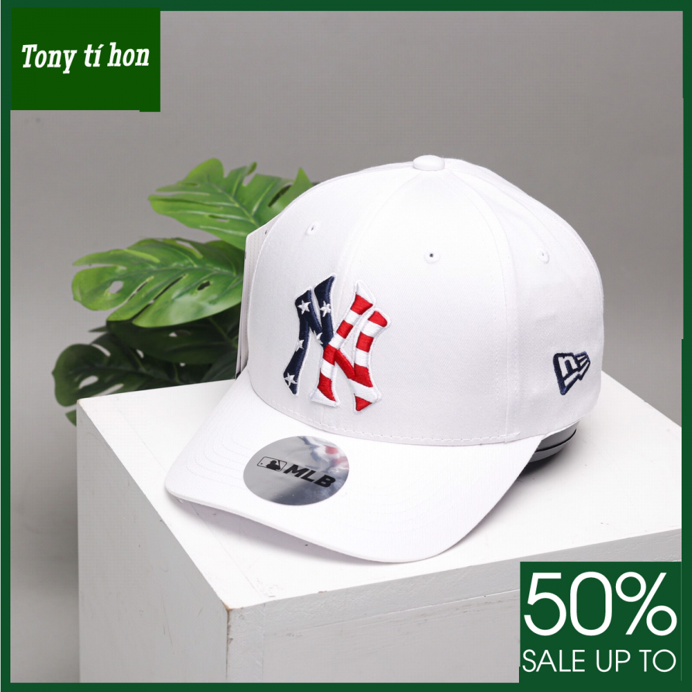Tony tí hon _ Mũ/nón kết lưỡi trai thêu cờ thời trang nam nữ cá tính cao cấp, đẹp