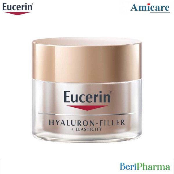 Eucerin Kem Dưỡng Cho Da Kém Đàn Hồi Và Nếp Nhăn Sâu Ban Đêm Hyaluron Filler Elasticity Night 50ml