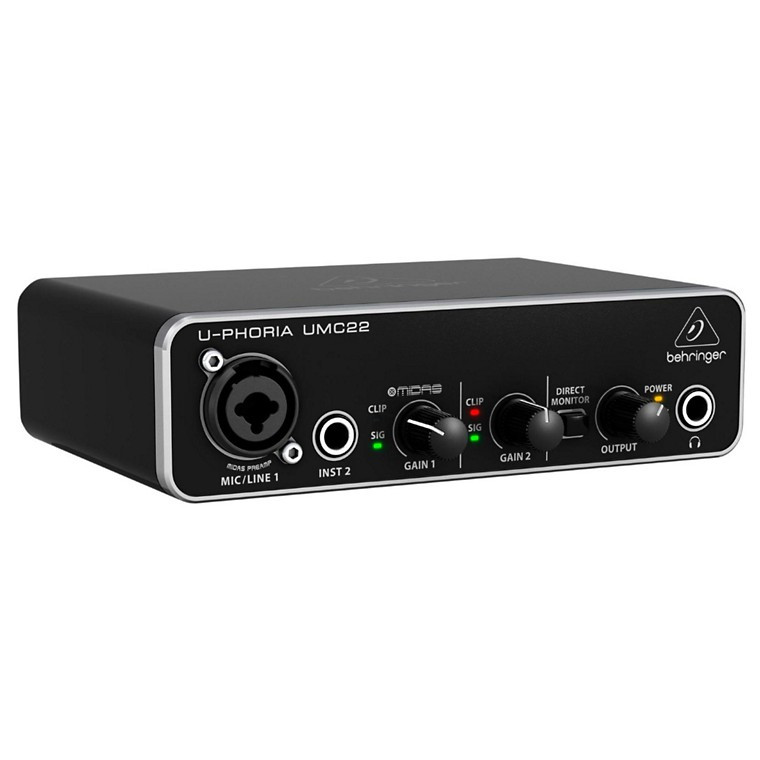 Soundcard Behringer U-PHORIA UMC22 - Hàng chính hãng