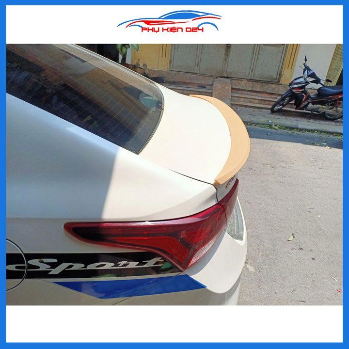 Đuôi gió sau xe liền cốp Accent 2018-2019-2020-2021 hàng mộc chưa sơn