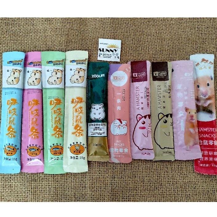 Gel dinh dưỡng, sốt thưởng cho hamster sóc nhím