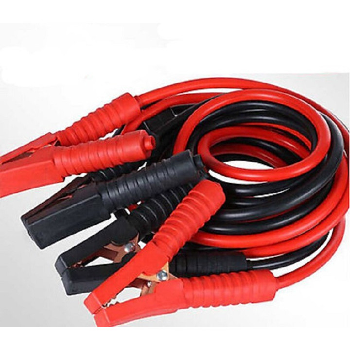 Dây Câu Bình Ắc Quy Ô Tô 1000AMP Bọc Nhựa Đầu Kẹp