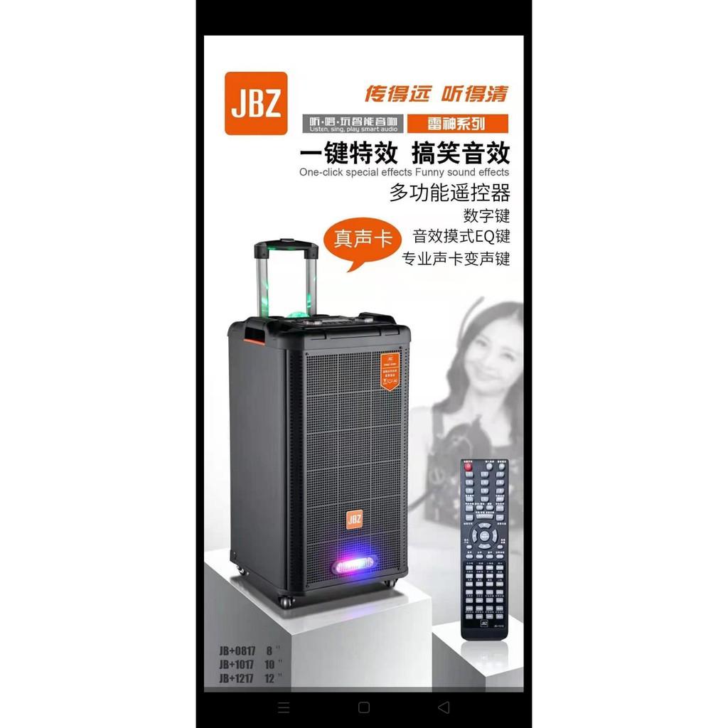 Loa kéo tiện lợi JBZ 0817 hát karaoke gia đình, tiệc tùng, hội nghị - âm thanh đặc sắc bảo hành 12t