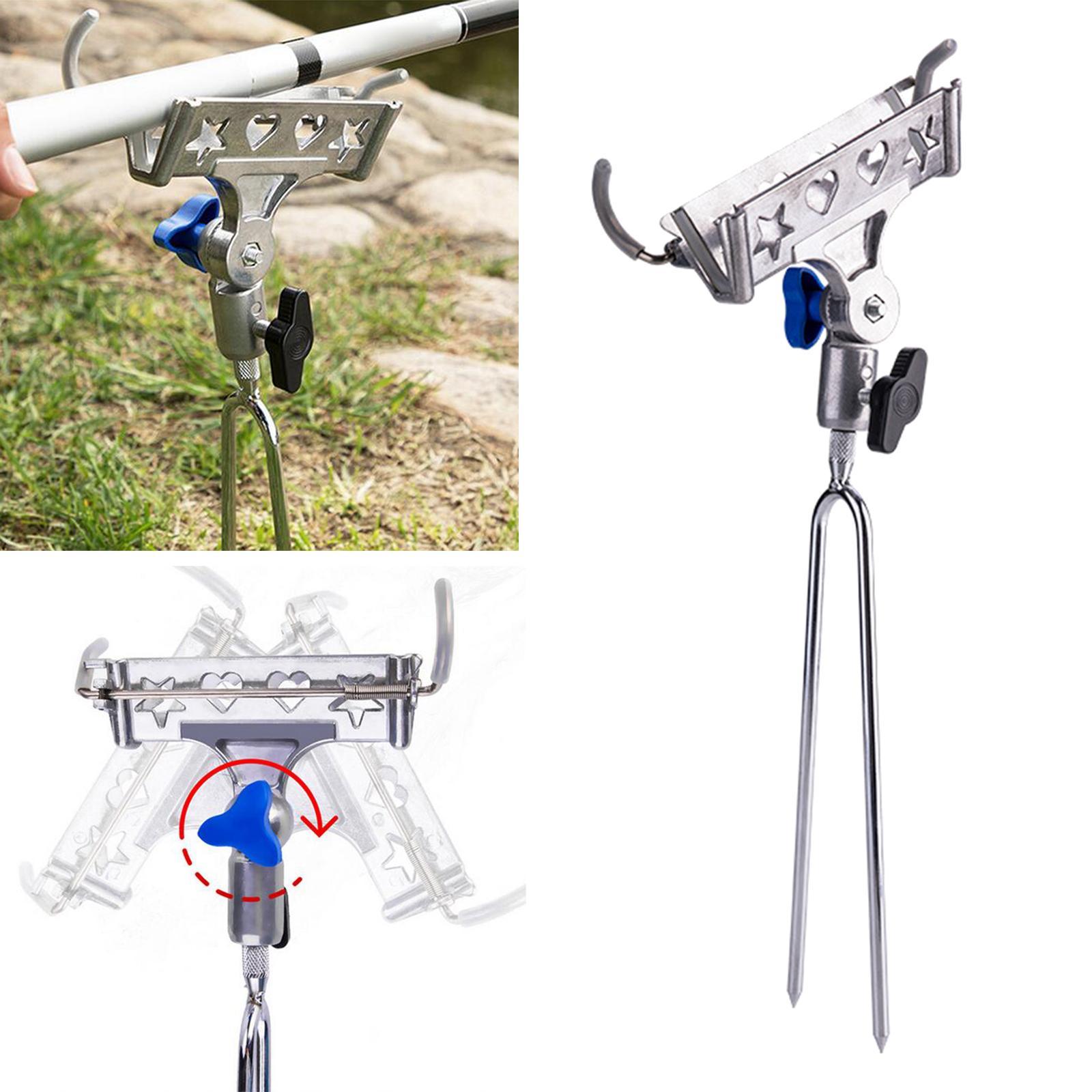 Outdoor Automatic Fishing Rod Holder Fish Pole Bracket