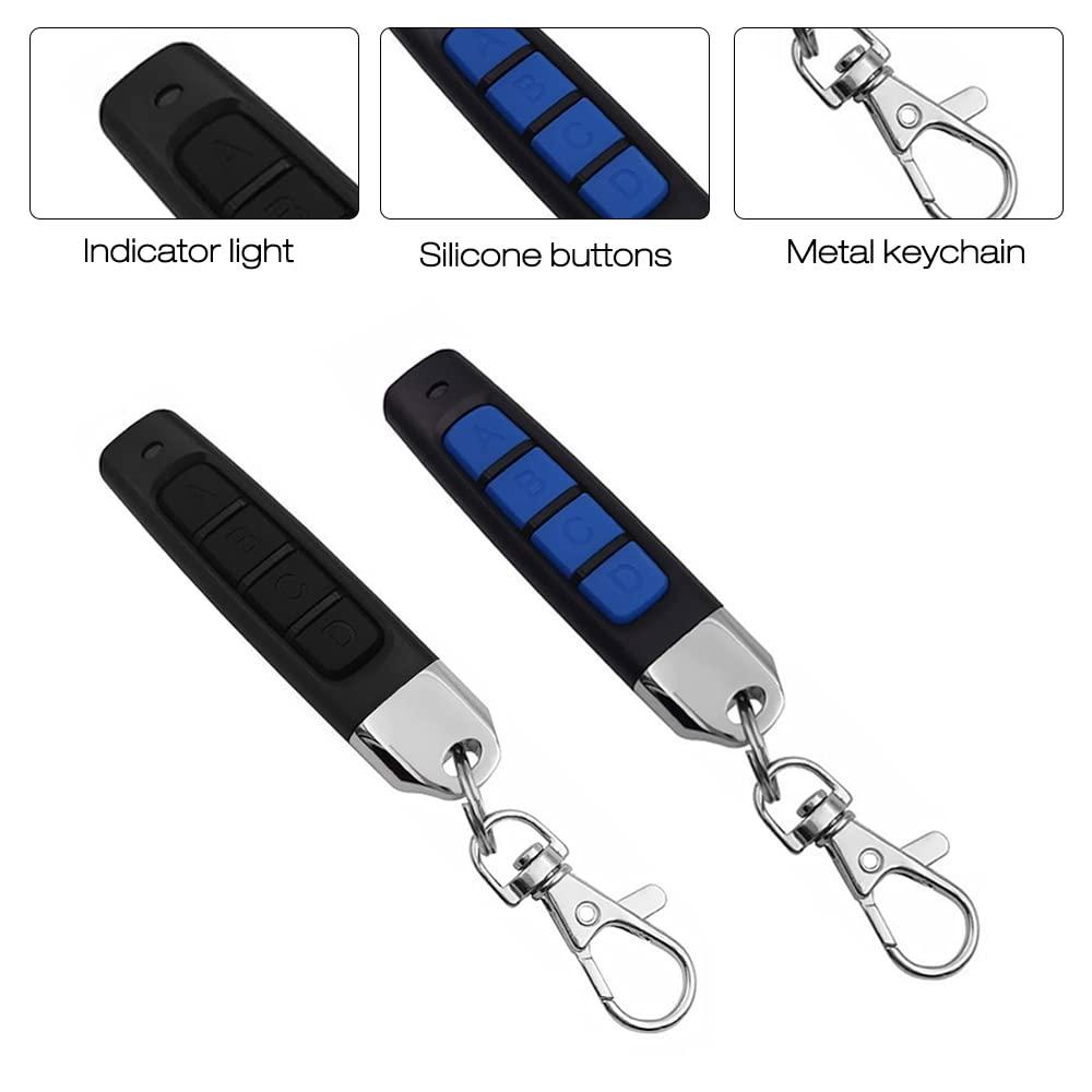 4-in 1 Bộ lặp điều khiển từ xa, 4PCCS điều khiển từ xa Bản sao bản sao bản sao 433MHz, bộ sao chép điều khiển từ xa thông minh không dây, để điều khiển từ xa tại nhà