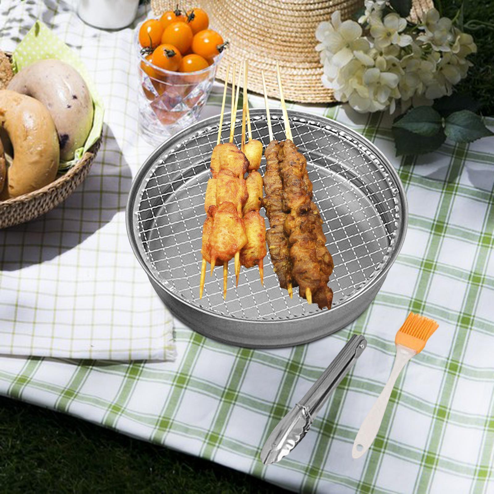 Disposable Grill Stainless Steel Portable Barbecue Grill