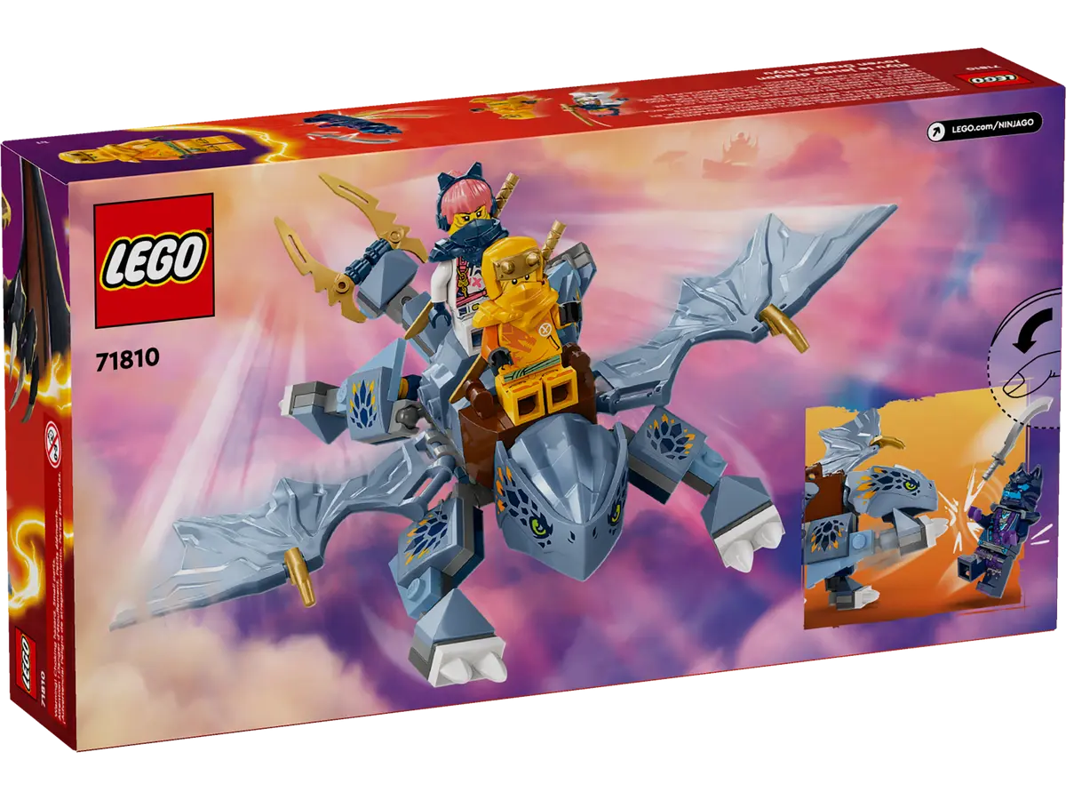 Đồ Chơi Lắp Ráp Rồng Con Riyu - Young Dragon Riyu - Lego Ninjago 71810 (132 Mảnh Ghép)