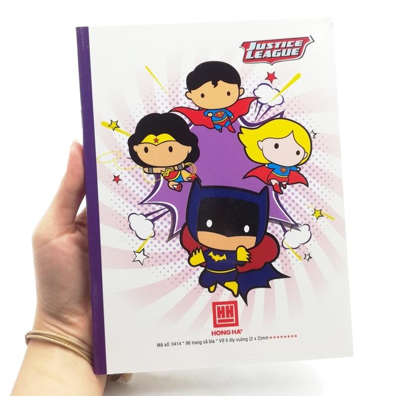 Vở Class Super DC - 5 Ô Ly 96 Trang ĐL 120g/m2 - Hồng Hà