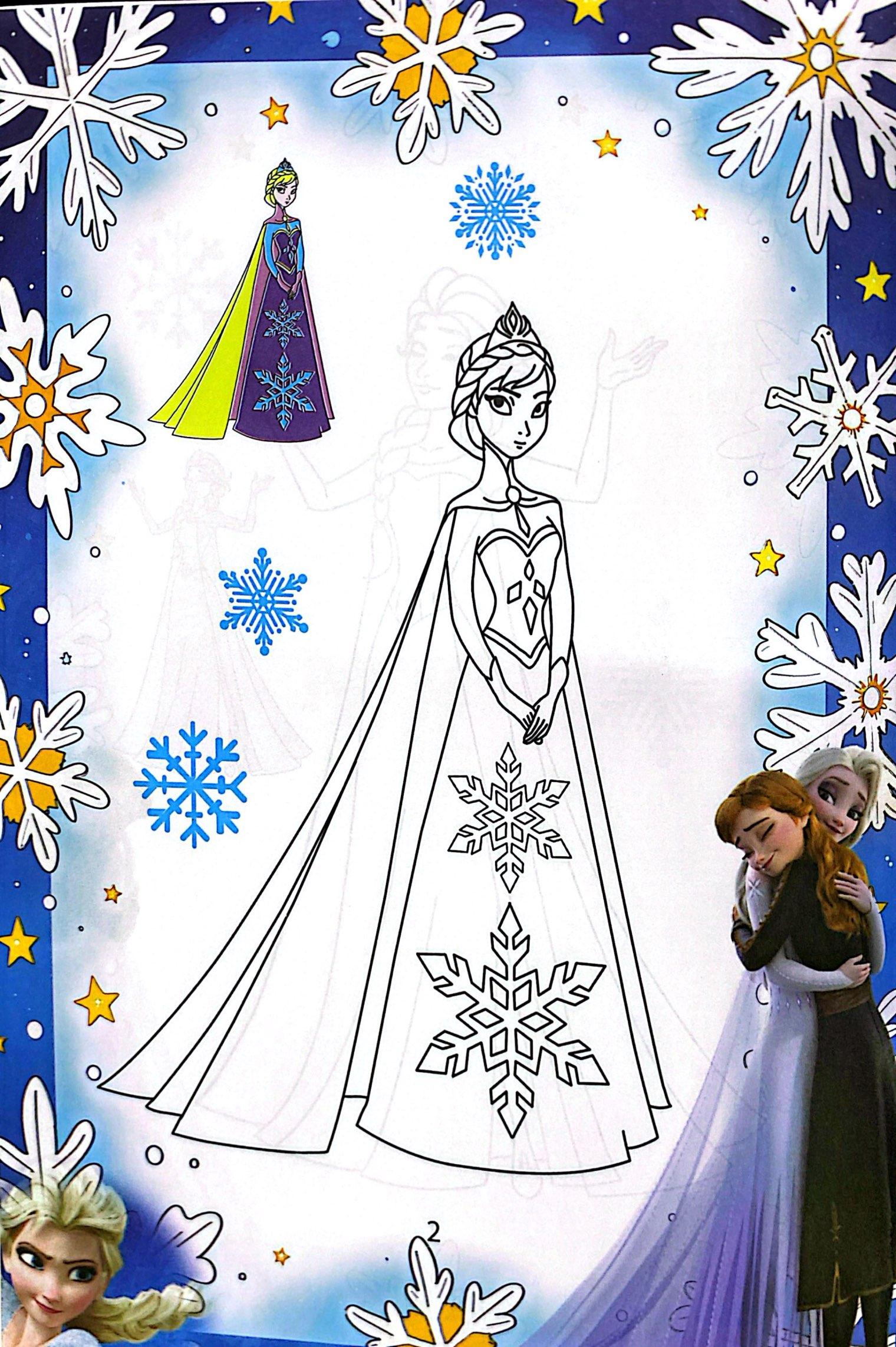 Sách - Công Chúa Elsa Và Những Bông Tuyết Trắng