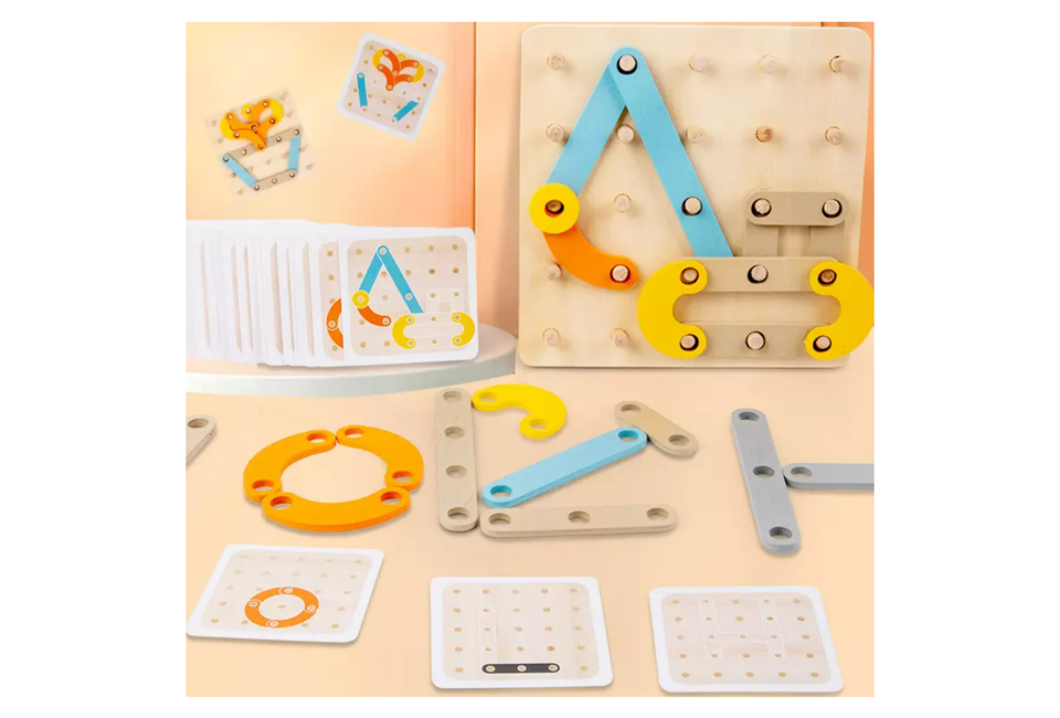 Đồ Chơi Gỗ Ghép Hình Creative Shape Puzzle