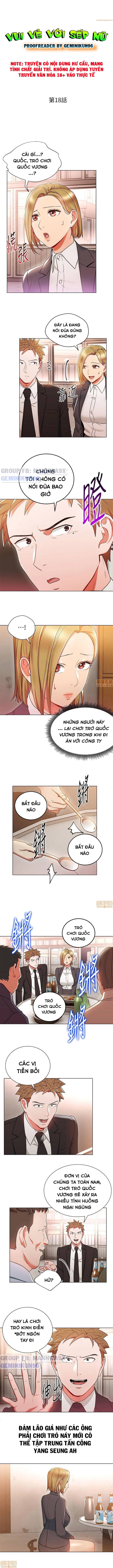 vui vẻ với sếp nữ chapter 18 1