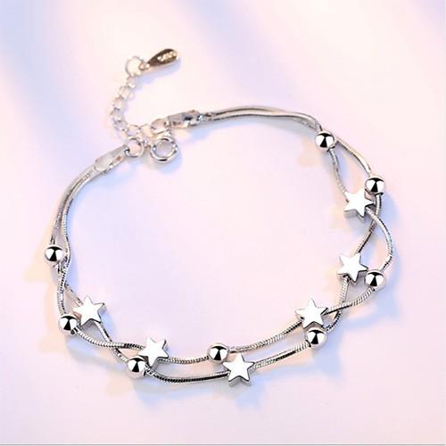 Lắc tay nữ ngôi sao 2 tầng BHLT54