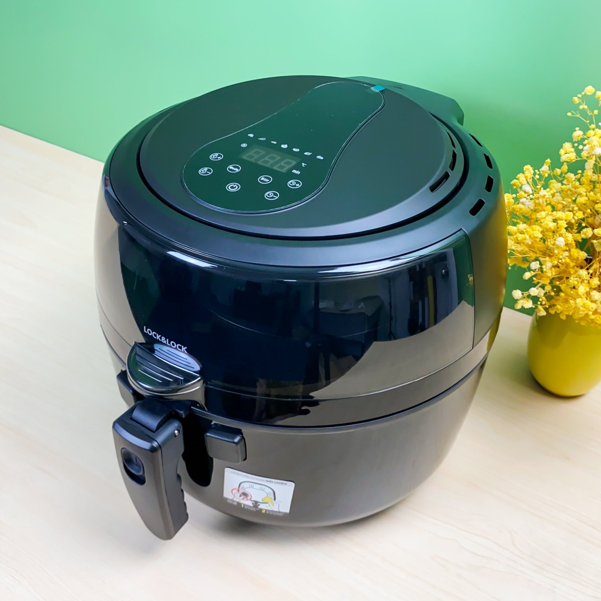 Nồi Chiên Không Dầu Điện Tử Lock&Lock EJF286BLK 6.5L - Hàng chính hãng