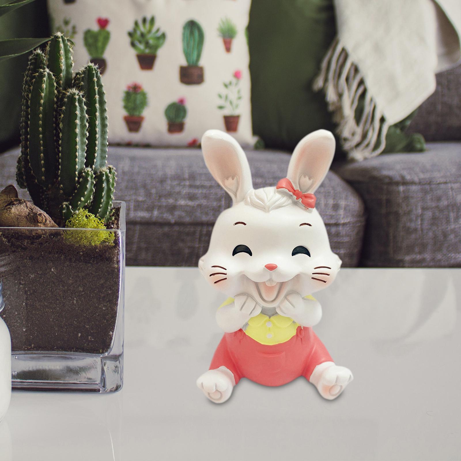 2pcs Art Sculpture for Office Desktop Home Living Room Bedroom Decoration