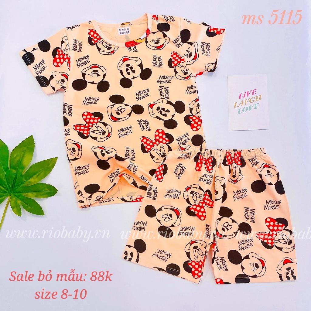 Bộ Quảng Châu bé gái size 22-30kg