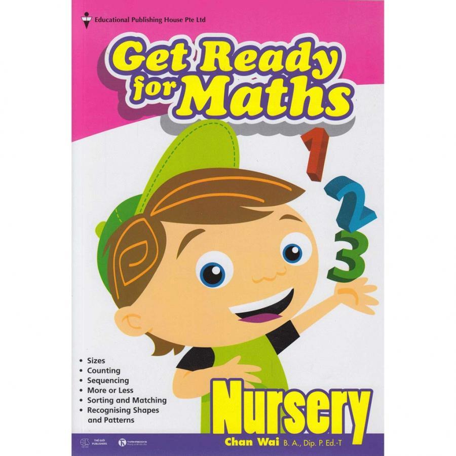 Bộ SGK Toán Singapore lớp mẫu giáo - Get Ready for Maths - Nursery