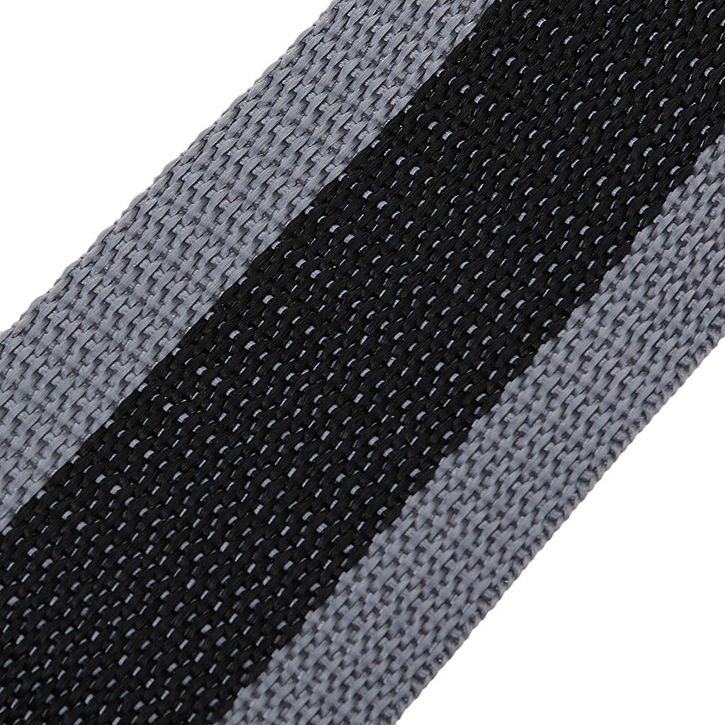 Guitar Leather Ends Strap Belt with 3 Pieces Picks Holder Instrument Accs