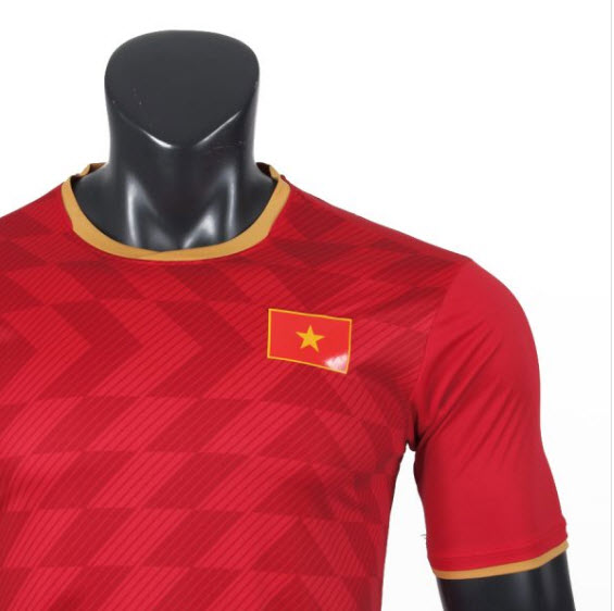 Quần Áo Đá Banh Nam Đội Tuyển Việt Nam Sea Game 30- chất vải Thun lạnh Polyester cao cấp , có lỗ thoáng khí , nhanh khô