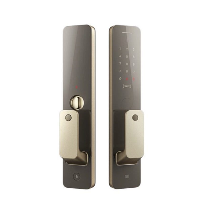 Khóa thông minh Xiaomi Smart Door Lock Push and Pull Automatic - Thân khóa tự động, 7 cách mở cửa, mở khoá vân tay, kết nối Homekit, Mihome - Hàng Chính hãng