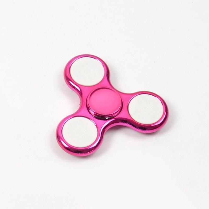 (SẴN VN) Con Quay Đồ Chơi Fidget Spinner Đèn Led 6 Màu Sáng Tạo Giúp Giảm Căng Thẳng Vui Nhộn