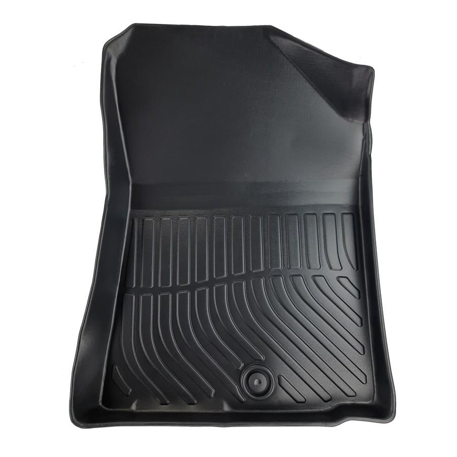 Thảm lót sàn xe ô tô KIA CERATO (2018-nay) chất liệu TPV thương hiệu Macsim màu đen