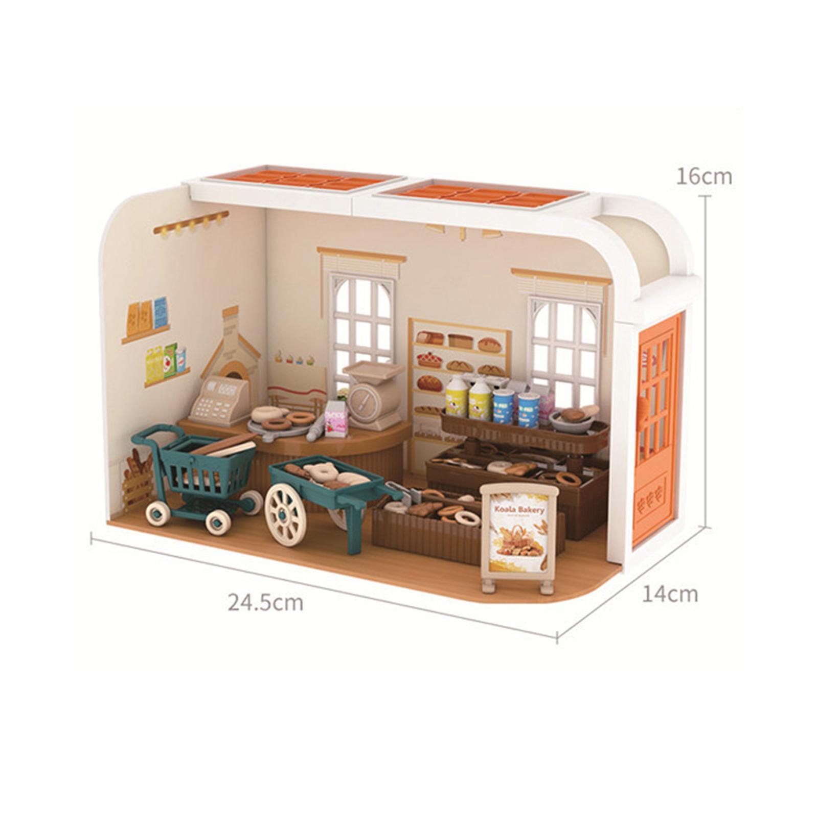 1:12 Scale Shop Dollhouse Model Dollhouse Decor Accessory for Boys Girls Adults Teens