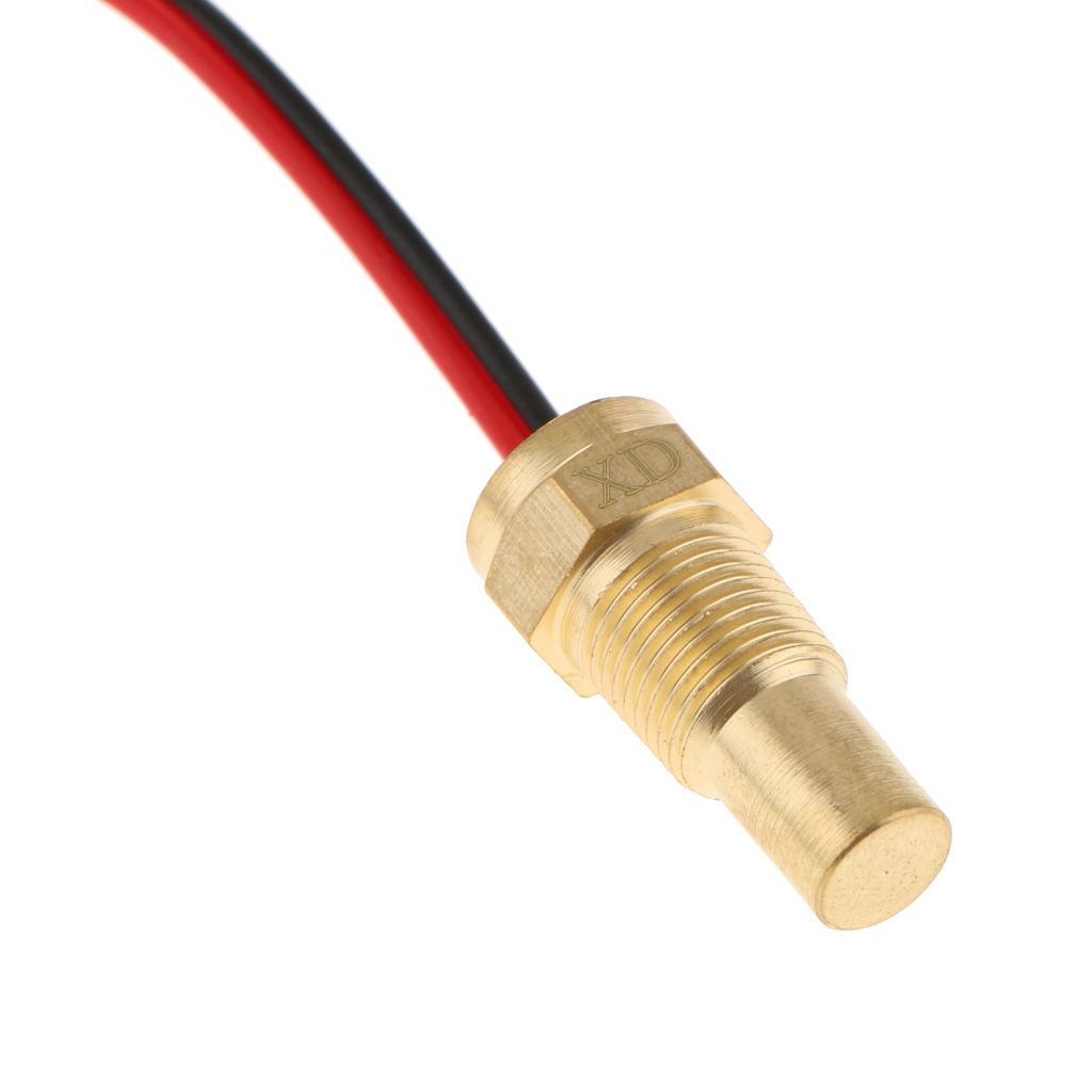 Water Temp Gauge Temperature  Plug Sensor 10+17+21mm
