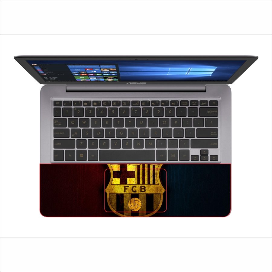 Miếng Dán Skin Decal Dành Cho Laptop - FB Barcelona